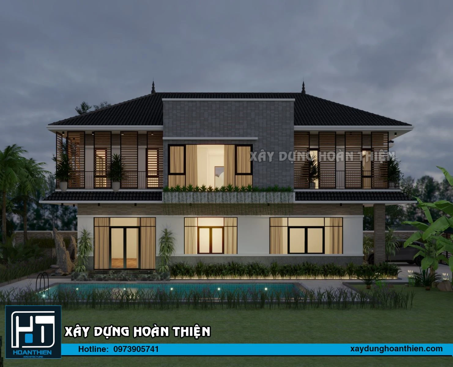 biệt thự 2 tầng mặt tiền 9m biệt thự 2 tầng mặt tiền 9m
