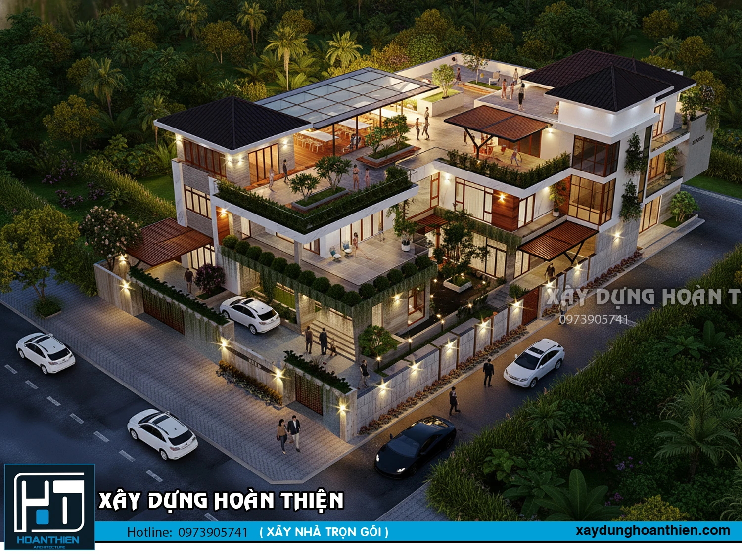 Mẫu thiết kế biệt thự tại Biên Hòa hiện đại, đẳng cấp và gần gũi thiên nhiên Mẫu thiết kế biệt thự tại Biên Hòa hiện đại, đẳng cấp và gần gũi thiên nhiên