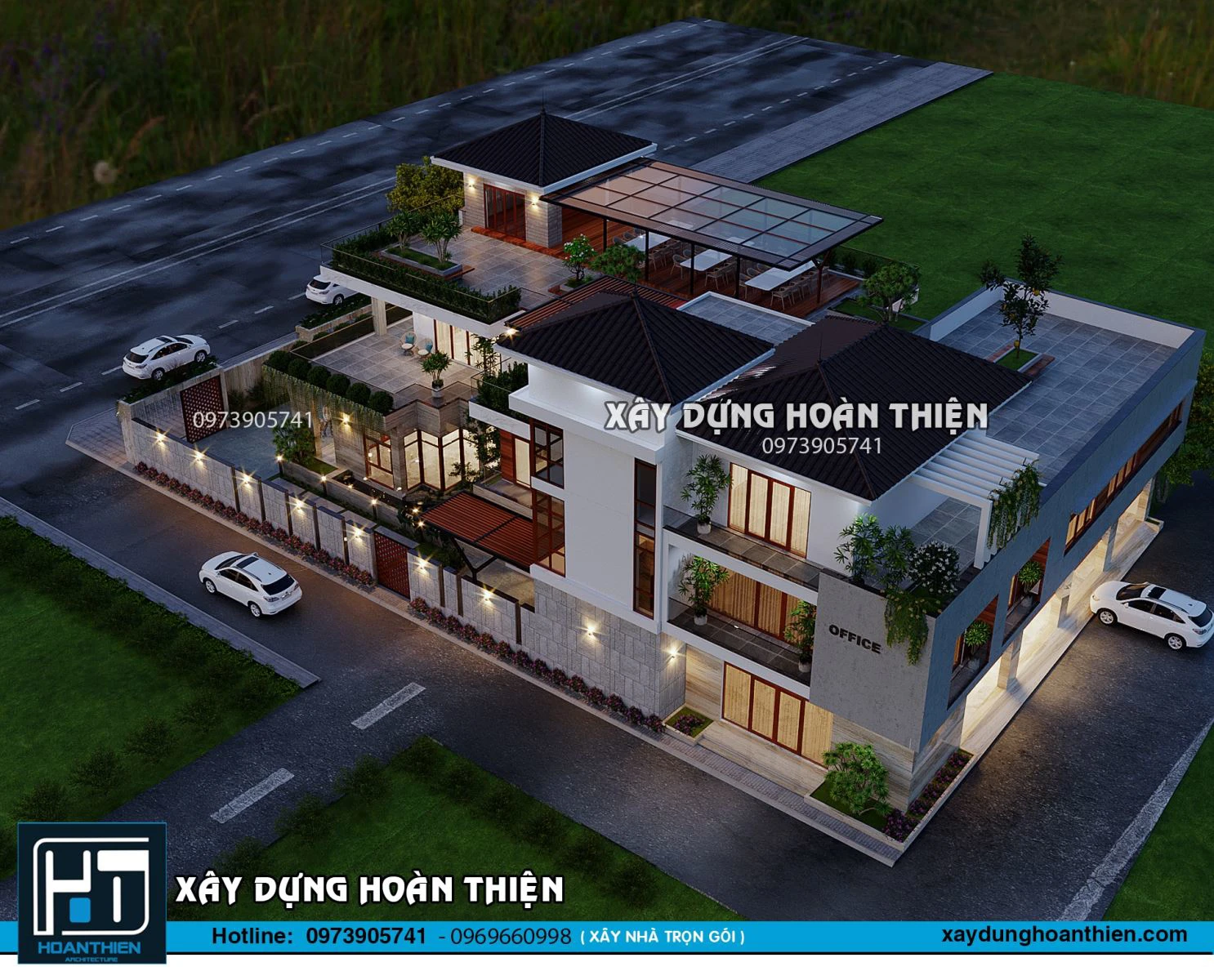 Mẫu thiết kế biệt thự tại Biên Hòa hiện đại, đẳng cấp và gần gũi thiên nhiên Mẫu thiết kế biệt thự tại Biên Hòa hiện đại, đẳng cấp và gần gũi thiên nhiên