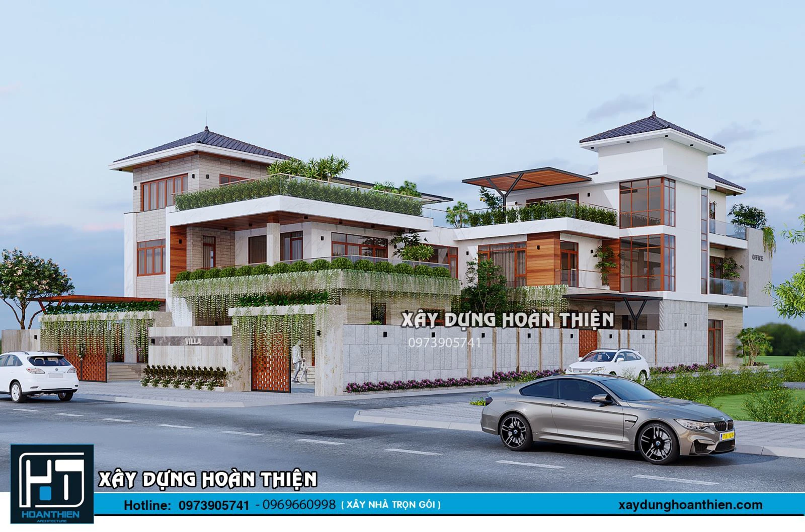 Mẫu thiết kế biệt thự tại Biên Hòa hiện đại, đẳng cấp và gần gũi thiên nhiên Mẫu thiết kế biệt thự tại Biên Hòa hiện đại, đẳng cấp và gần gũi thiên nhiên