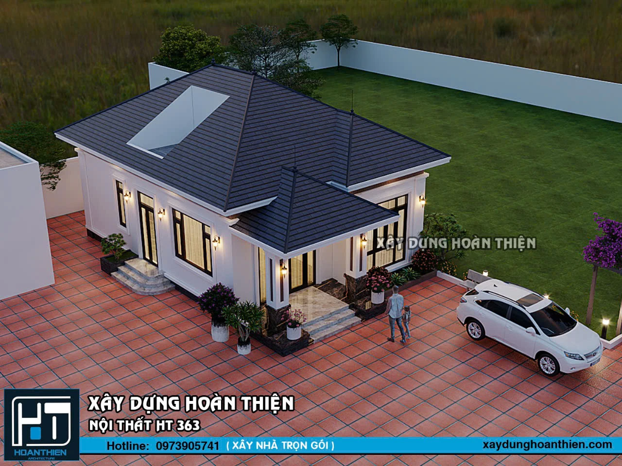 Biệt thự vườn mái nhật 1 tầng tại An Lão, Hải Phòng Biệt thự vườn mái nhật 1 tầng tại An Lão, Hải Phòng