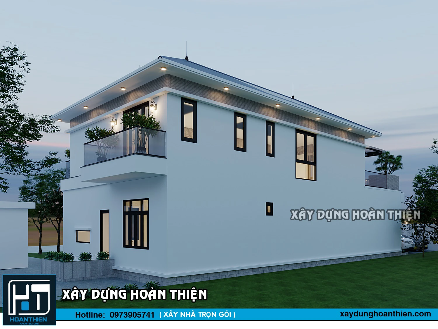 Biệt thự vườn mái nhật 2 tầng tại Dương Kinh, Hải Phòng Biệt thự vườn mái nhật 2 tầng tại Dương Kinh, Hải Phòng
