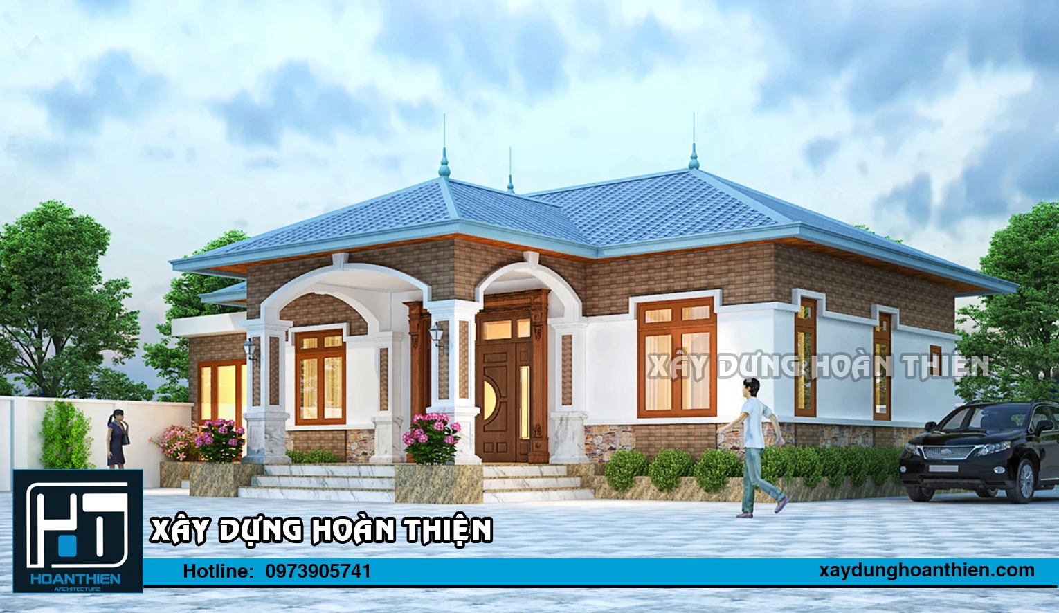 biệt thự 1 tầng mái thái biệt thự 1 tầng mái thái