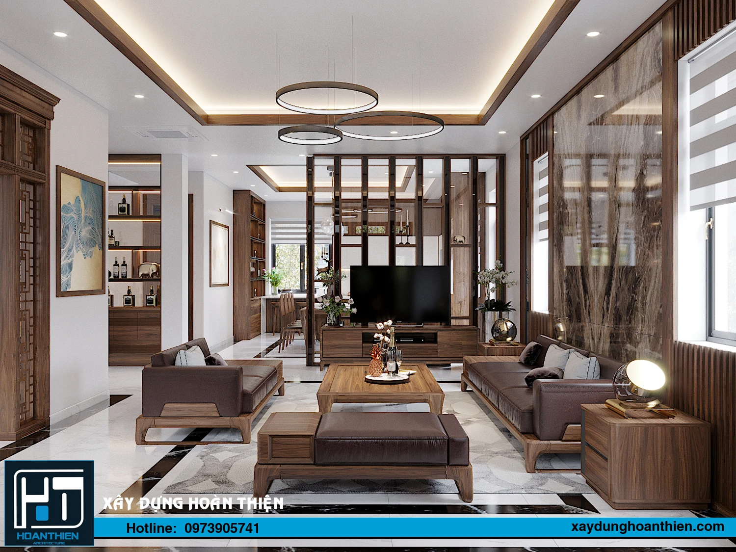 biệt thự 2 tầng mái thái