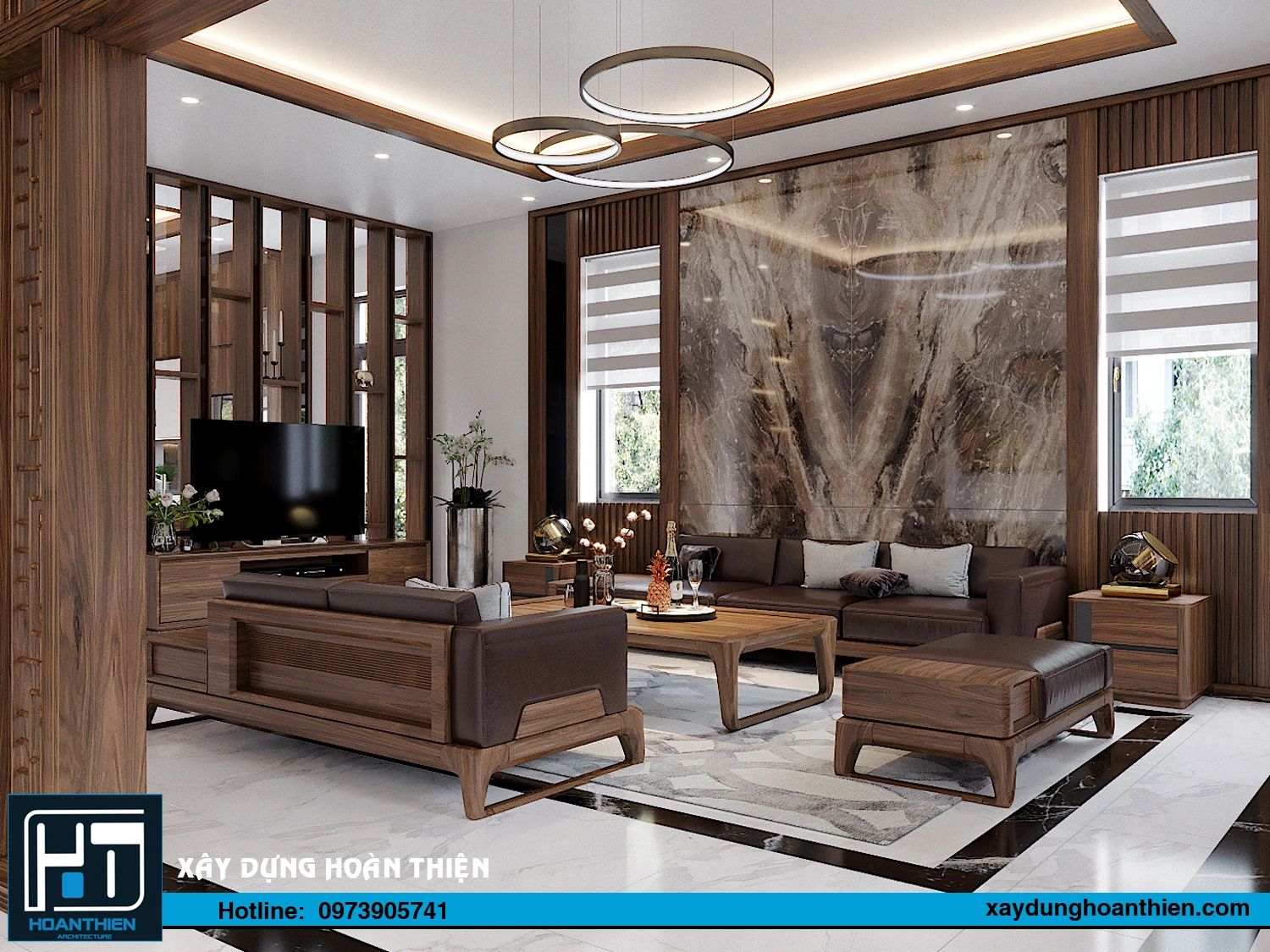 biệt thự 2 tầng mái thái