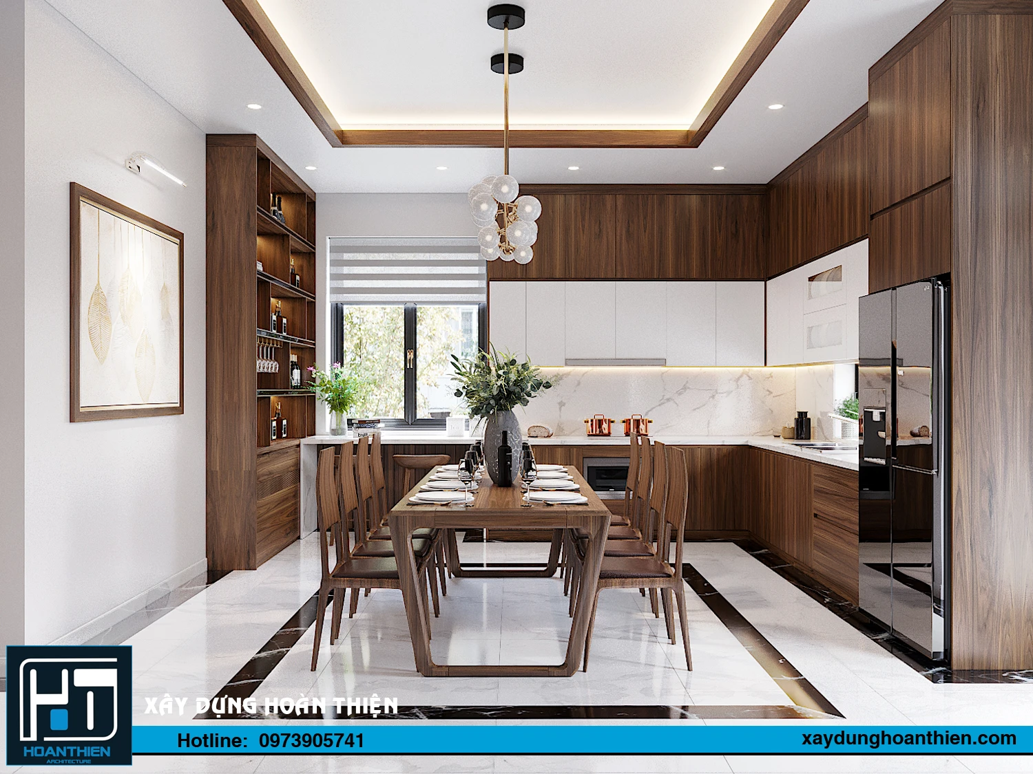 biệt thự 2 tầng mái thái