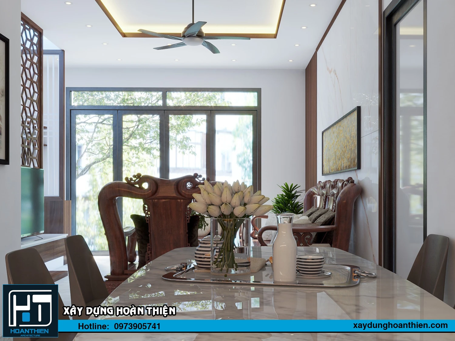 Mẫu thiết kế biệt thự tân cổ điển 3 tầng diện tích 9,5x9m tại Vĩnh Bảo, Hải Phòng Mẫu thiết kế biệt thự tân cổ điển 3 tầng diện tích 9,5x9m tại Vĩnh Bảo, Hải Phòng