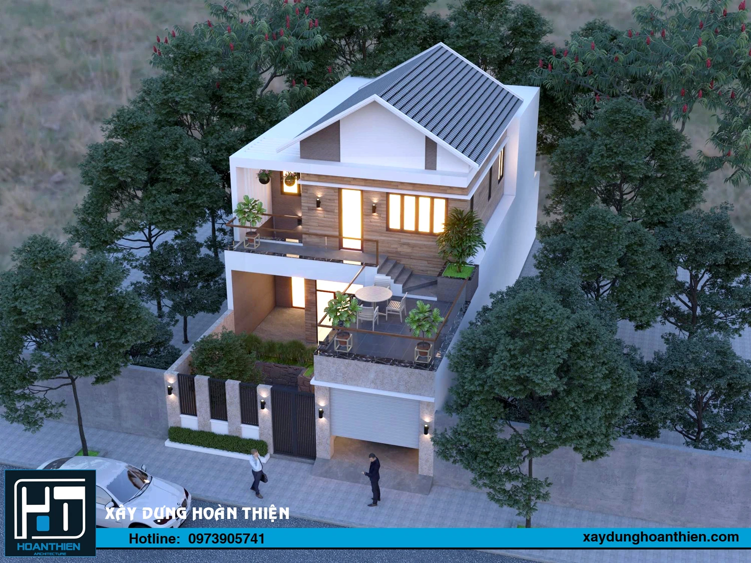 thiết kế biệt thự 2 tầng hiện đại đẹp thiết kế biệt thự 2 tầng hiện đại