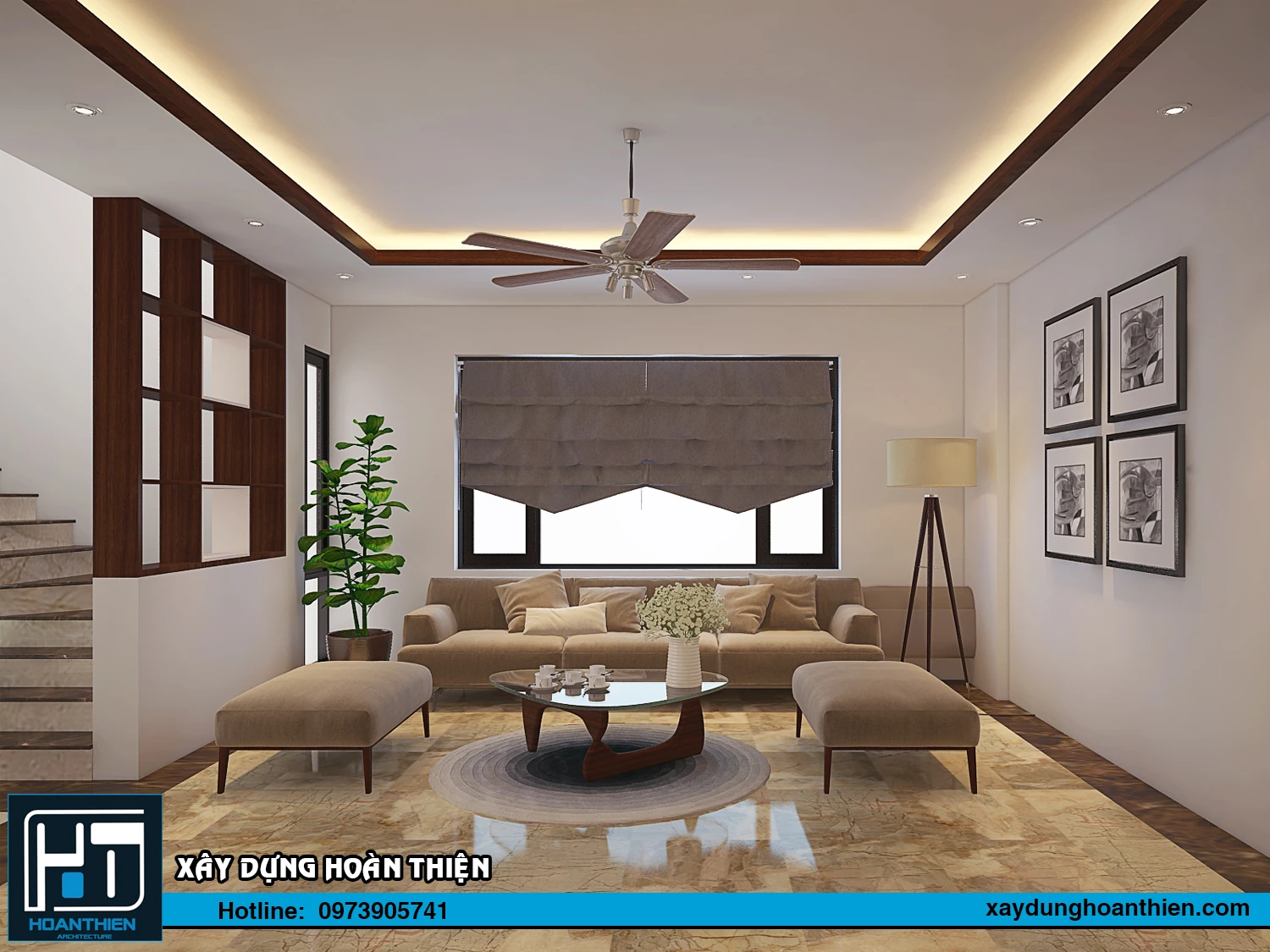 Thiết kế nhà ống 3 tầng hiện đại diện tích 5x20m tại Hải Phòng Thiết kế nhà ống 3 tầng hiện đại diện tích 5x20m tại Hải Phòng