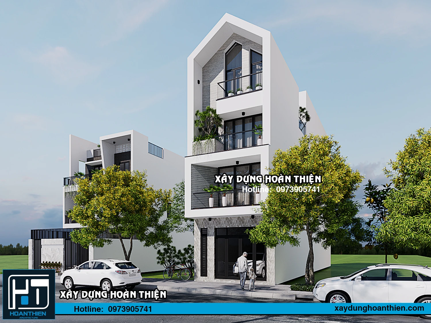 Mẫu nhà ống hiện đại 4 tầng 2023 tại Hải Phòng Mẫu nhà ống hiện đại 4 tầng 2023 tại Hải Phòng