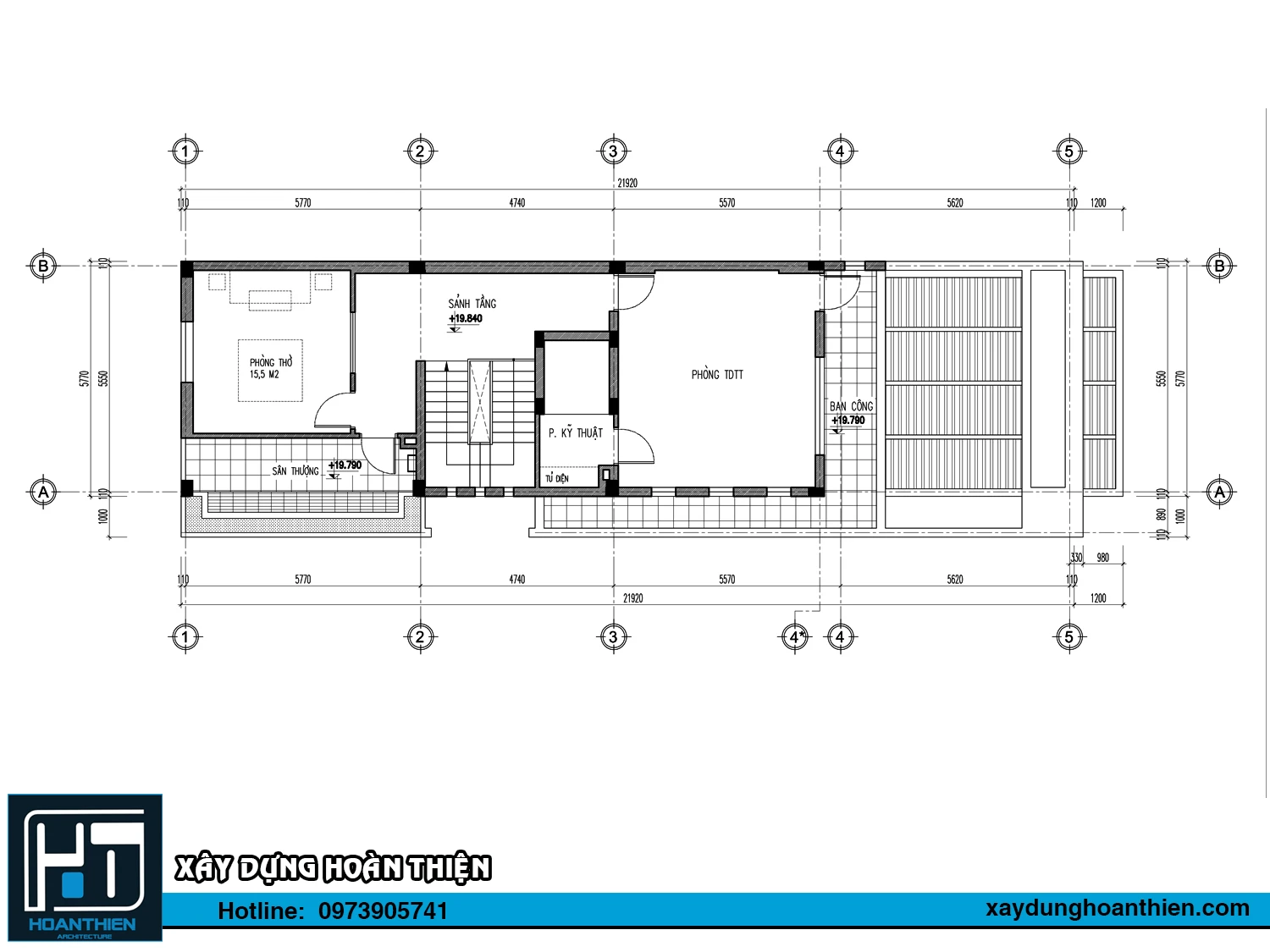 Mẫu nhà ở kết hợp văn phòng hai mặt tiền diện tích 6x26m Mẫu nhà ở kết hợp văn phòng hai mặt tiền diện tích 6x26m