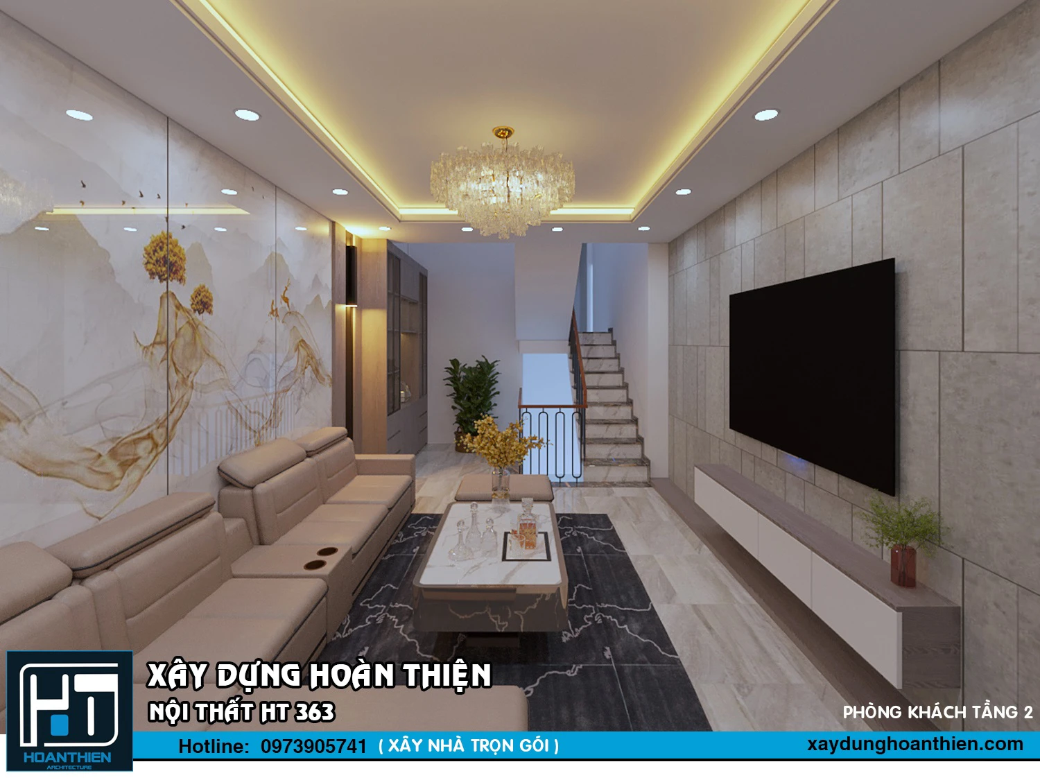 Mẫu nhà ống 4 tầng hiện đại diện tích 4x15m