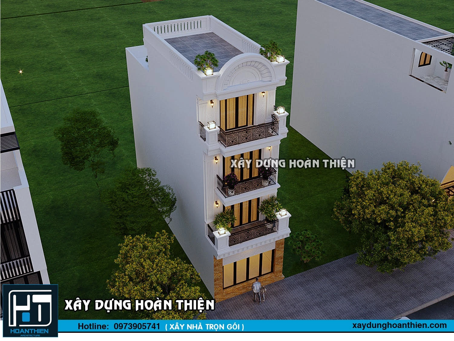 mẫu nhà ống tân cổ điển 4 tầng tại Ngọc Xuyên Đồ Sơn Hải Phòng mẫu nhà ống tân cổ điển 4 tầng tại Ngọc Xuyên Đồ Sơn Hải Phòng