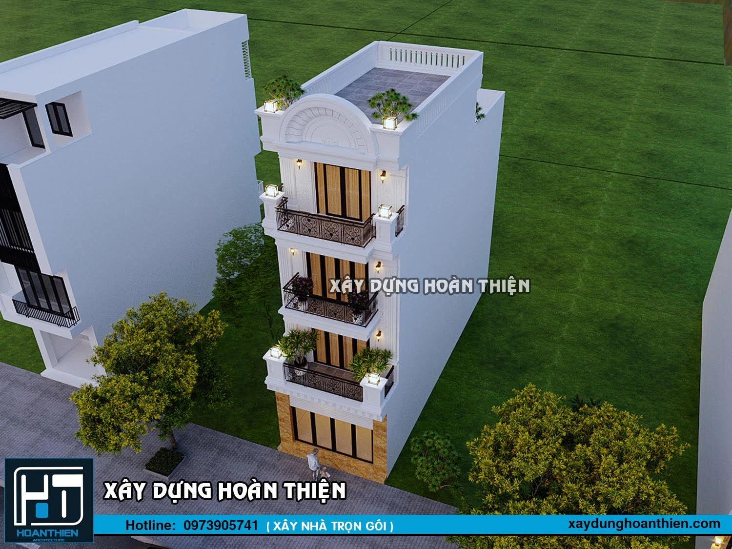 mẫu nhà ống tân cổ điển 4 tầng tại Ngọc Xuyên Đồ Sơn Hải Phòng mẫu nhà ống tân cổ điển 4 tầng tại Ngọc Xuyên Đồ Sơn Hải Phòng