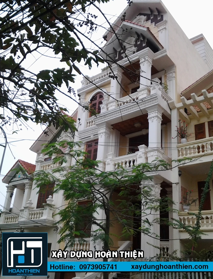 Biệt thự tầng tân cổ điển Biệt thự tầng tân cổ điển