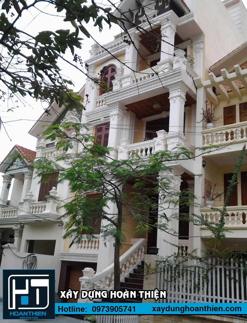 Biệt thự tầng tân cổ điển Biệt thự tầng tân cổ điển