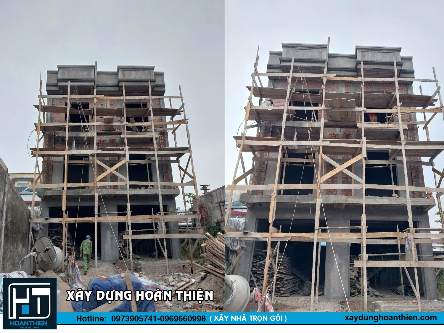 xây nhà trọn gói 3 tầng tân cổ điển tại hải phòng xây nhà trọn gói 3 tầng tân cổ điển tại hải phòng