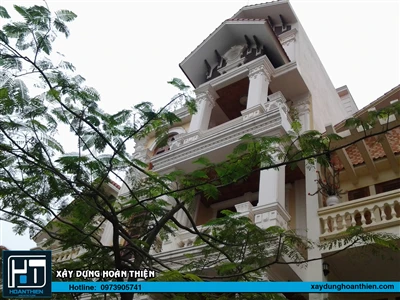 Biệt thự 4 tầng tân cổ điển