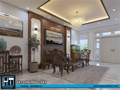 Thiết kế nội thất nhà ống 5 tầng