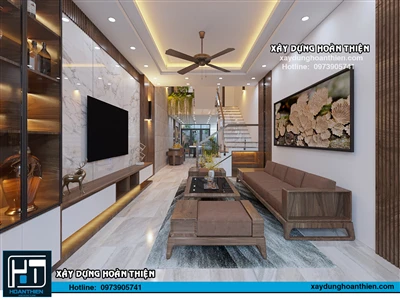Thi công nội thất nhà ống 4 tầng 2023 tại Hải Phòng