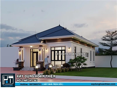 Biệt thự vườn mái nhật 1 tầng tại An Lão, Hải Phòng